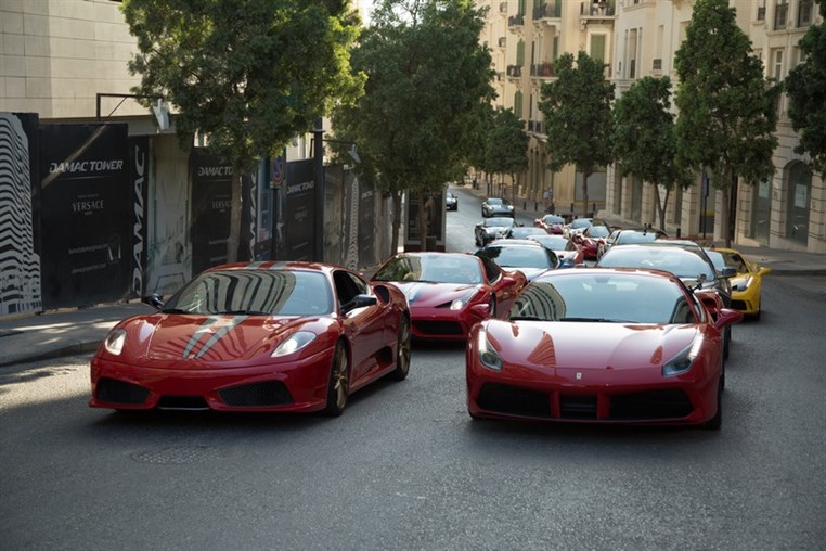 Ferrari Club Ride to Beiteddine